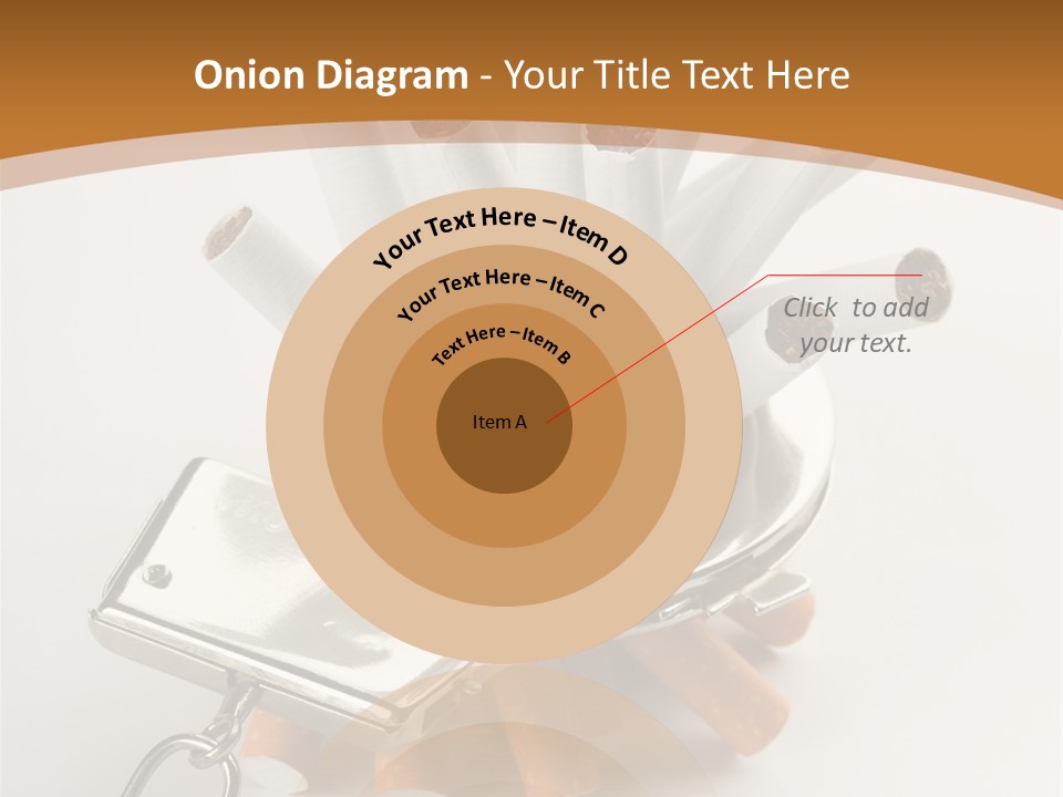 White Tobacco Issues PowerPoint Template