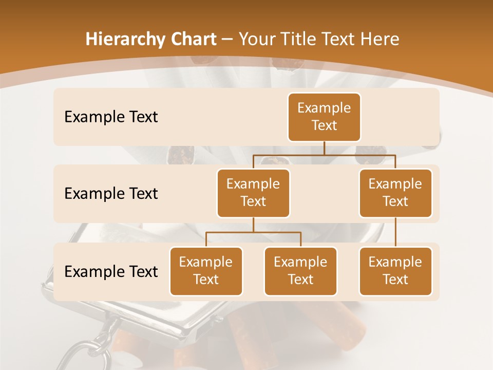 White Tobacco Issues PowerPoint Template