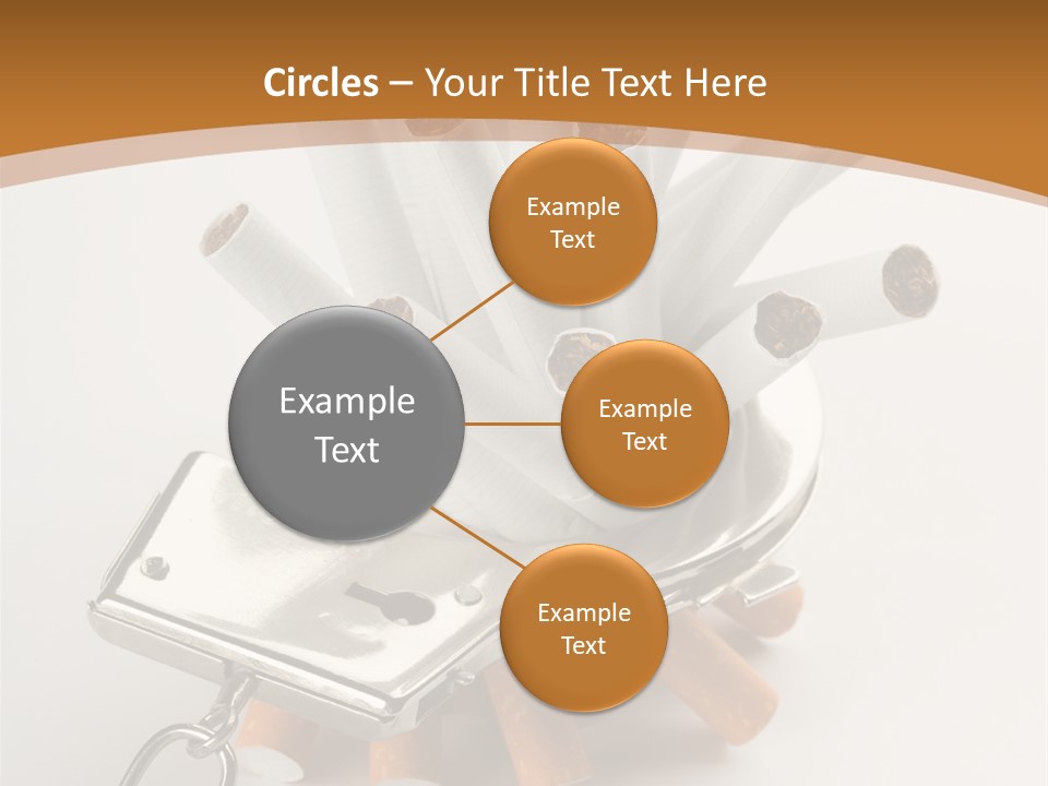 White Tobacco Issues PowerPoint Template