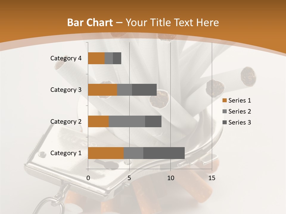 White Tobacco Issues PowerPoint Template