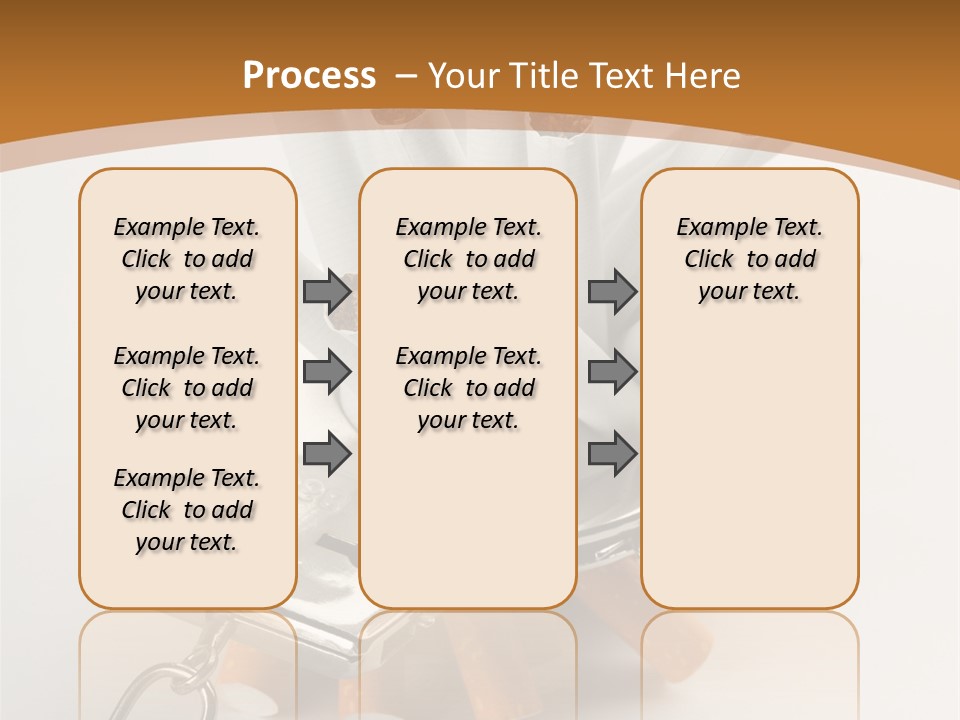 White Tobacco Issues PowerPoint Template