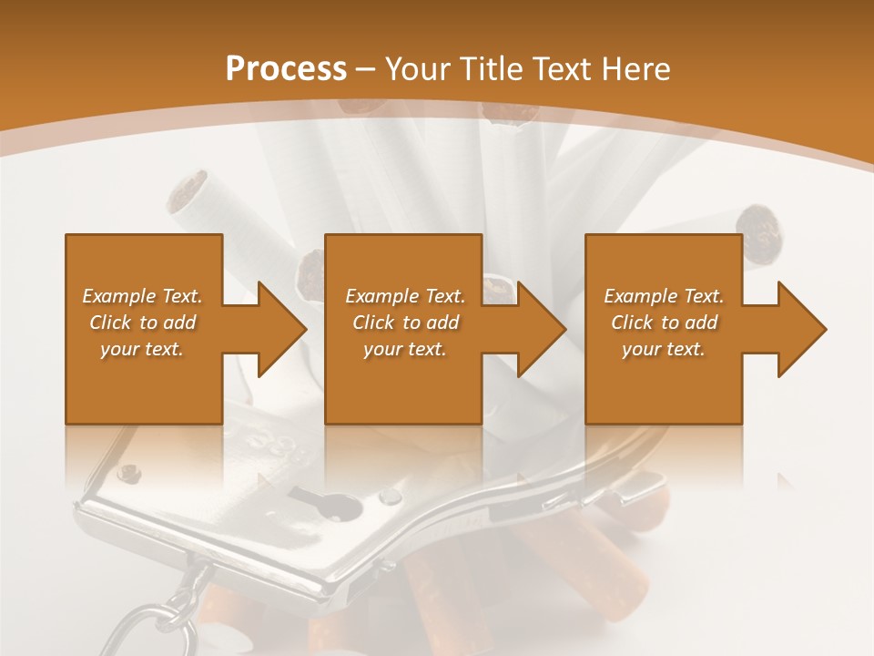 White Tobacco Issues PowerPoint Template