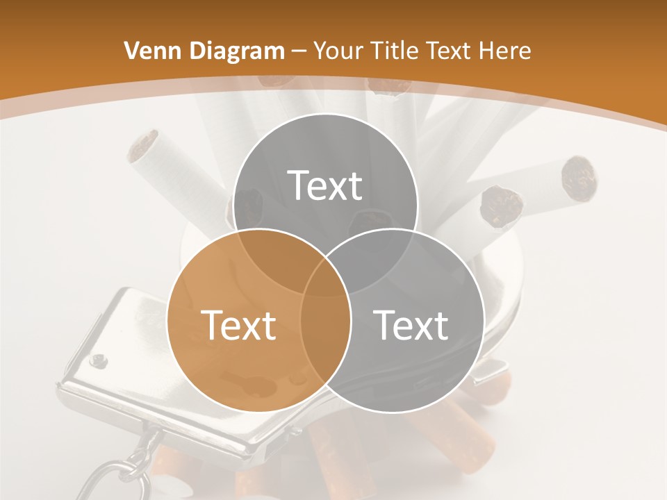 White Tobacco Issues PowerPoint Template