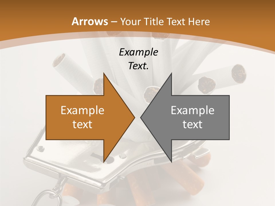 White Tobacco Issues PowerPoint Template
