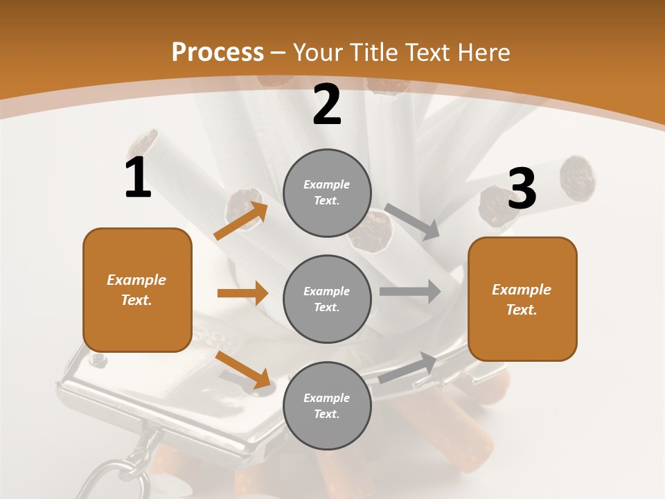 White Tobacco Issues PowerPoint Template