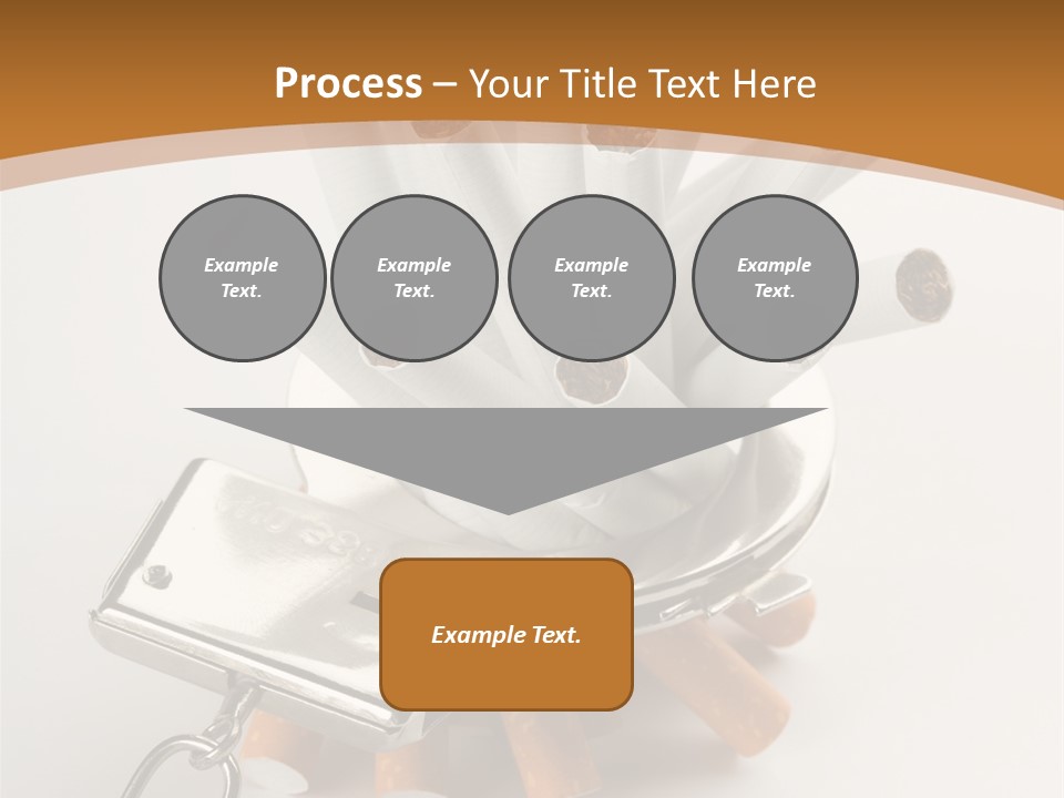 White Tobacco Issues PowerPoint Template
