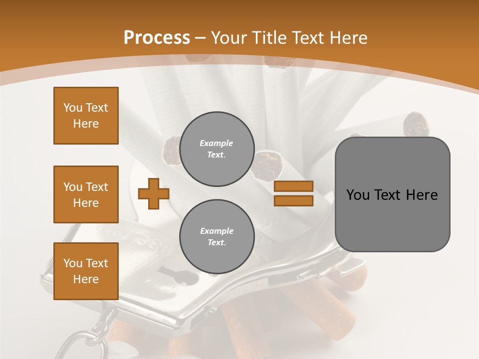 White Tobacco Issues PowerPoint Template