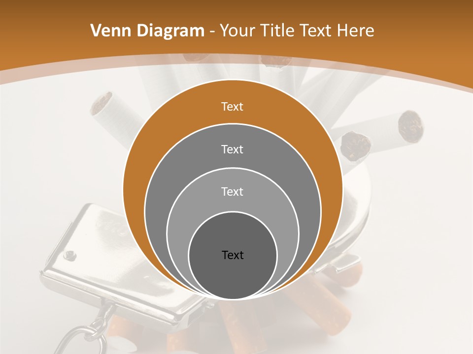 White Tobacco Issues PowerPoint Template