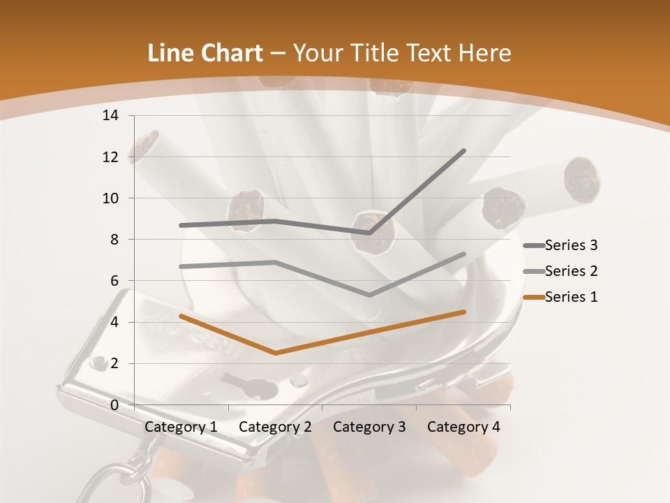 White Tobacco Issues PowerPoint Template