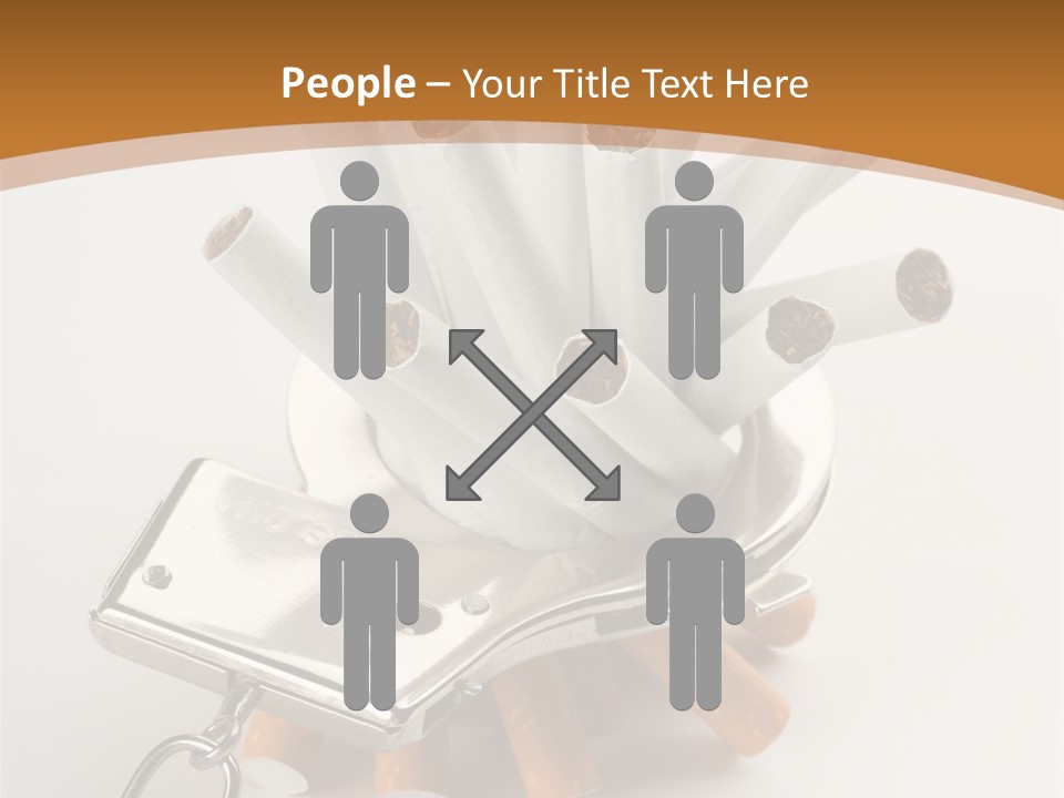 White Tobacco Issues PowerPoint Template