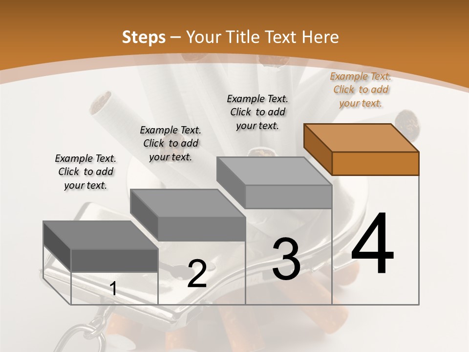 White Tobacco Issues PowerPoint Template