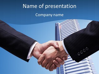 Togetherness Creative Person PowerPoint Template