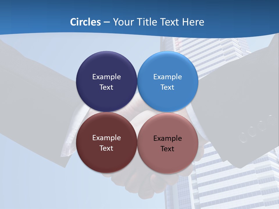 Togetherness Creative Person PowerPoint Template