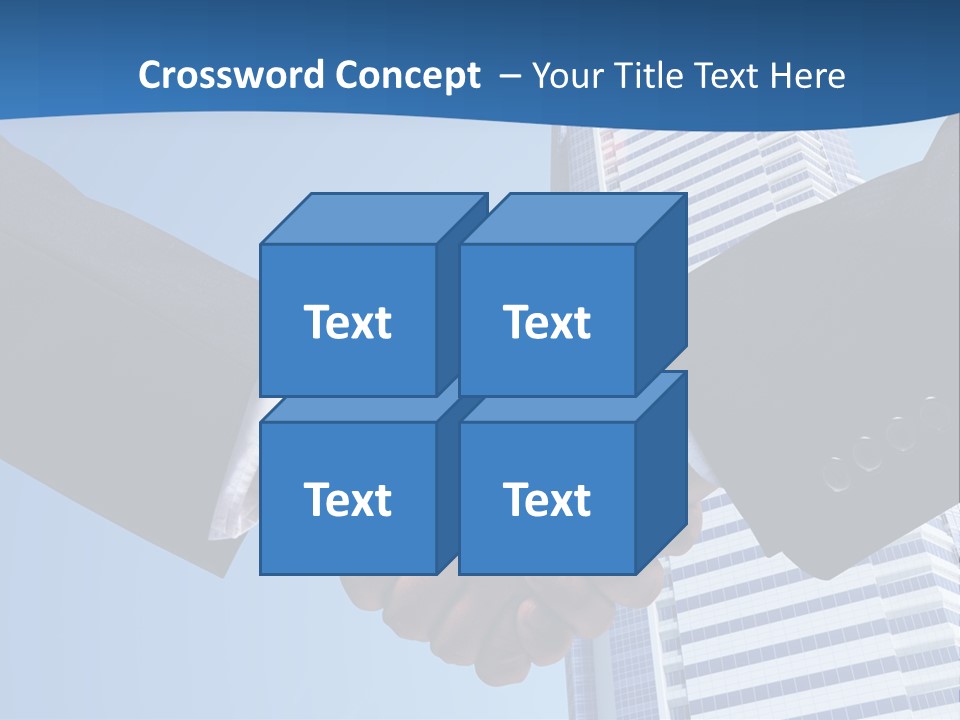 Togetherness Creative Person PowerPoint Template