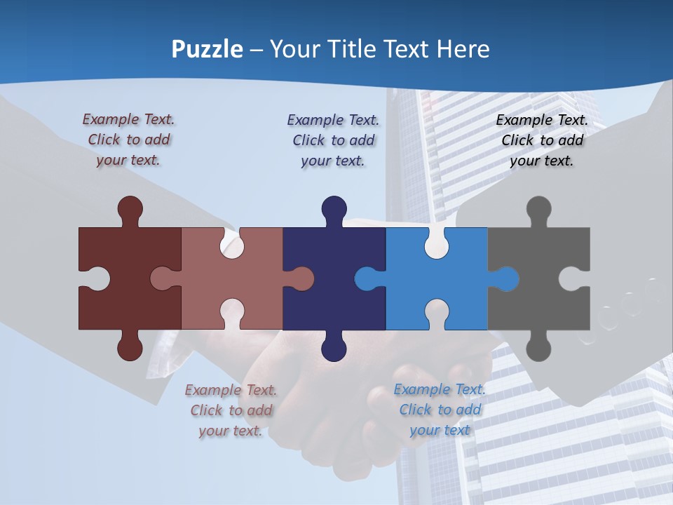 Togetherness Creative Person PowerPoint Template