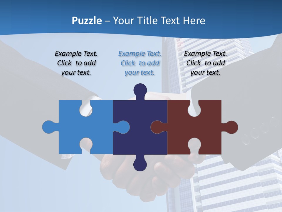 Togetherness Creative Person PowerPoint Template