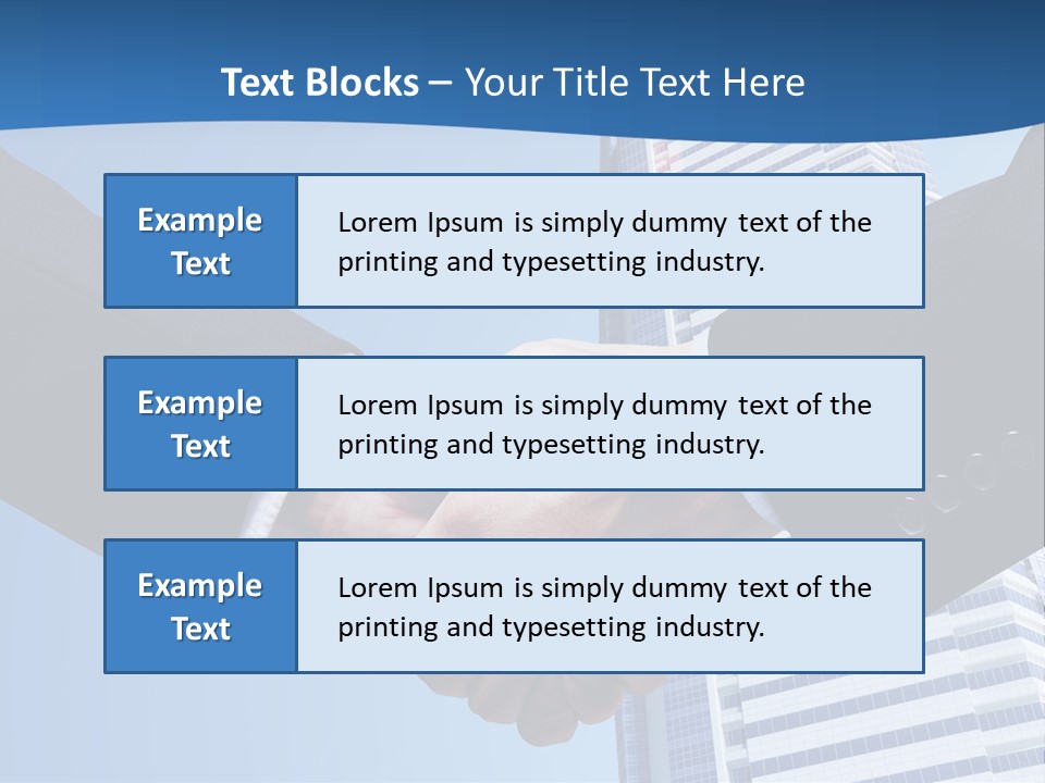 Togetherness Creative Person PowerPoint Template