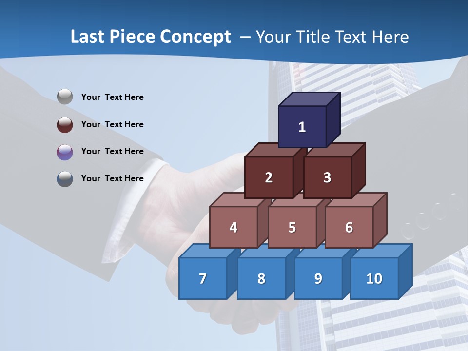 Togetherness Creative Person PowerPoint Template