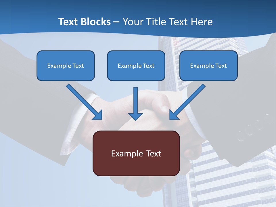 Togetherness Creative Person PowerPoint Template