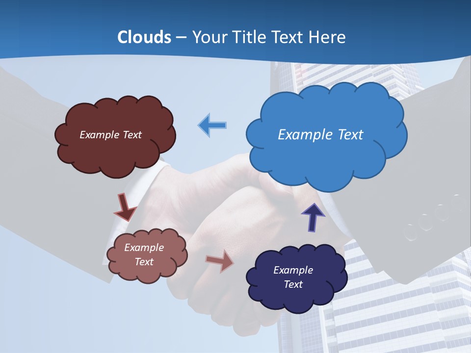 Togetherness Creative Person PowerPoint Template