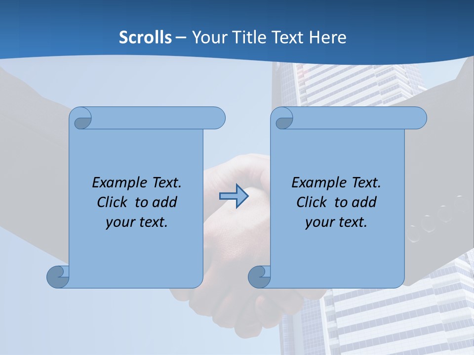 Togetherness Creative Person PowerPoint Template
