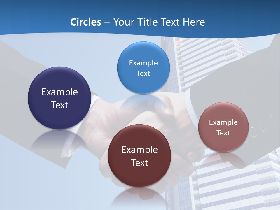 Togetherness Creative Person PowerPoint Template