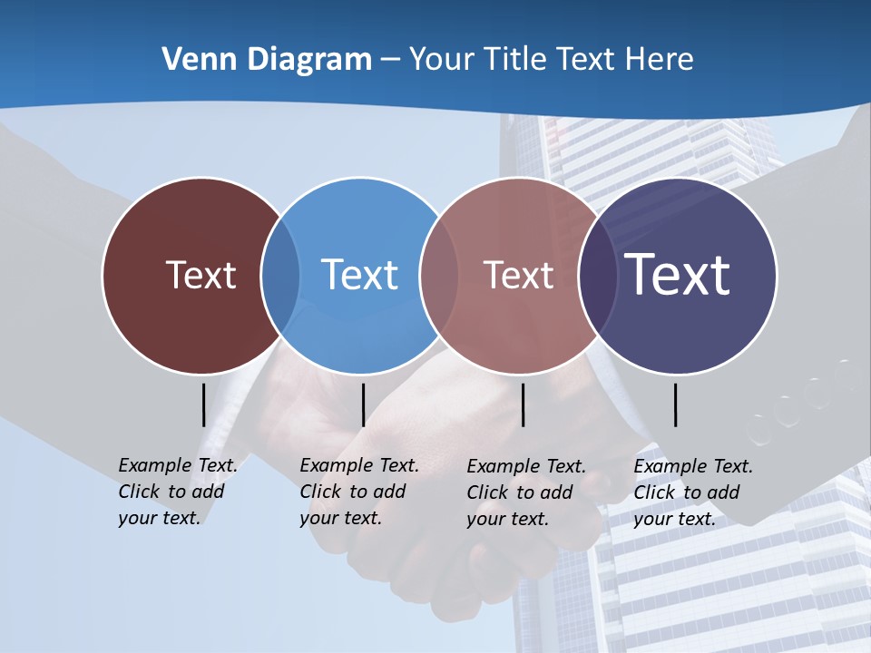 Togetherness Creative Person PowerPoint Template