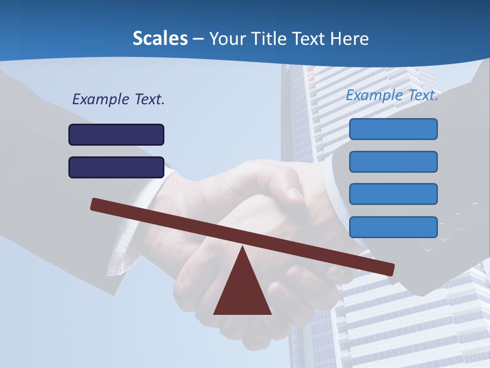 Togetherness Creative Person PowerPoint Template