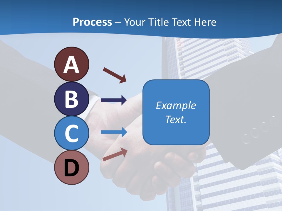 Togetherness Creative Person PowerPoint Template