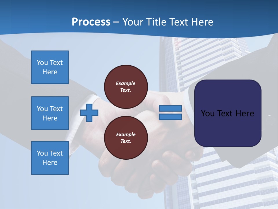 Togetherness Creative Person PowerPoint Template