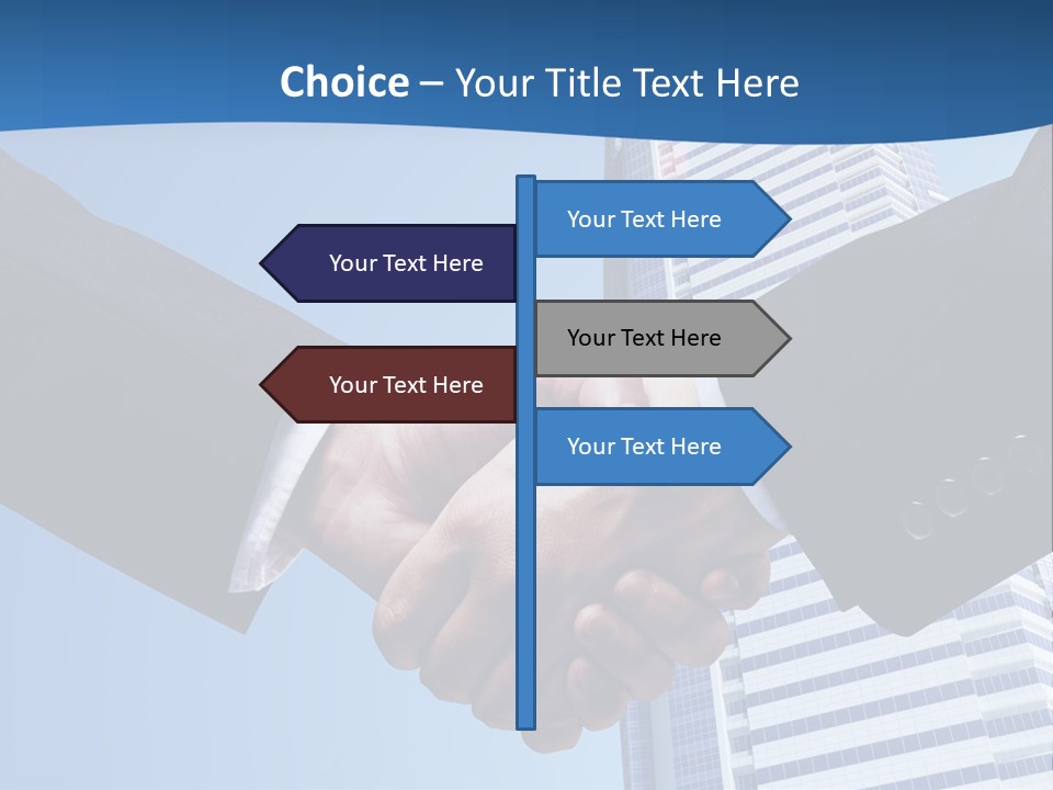Togetherness Creative Person PowerPoint Template
