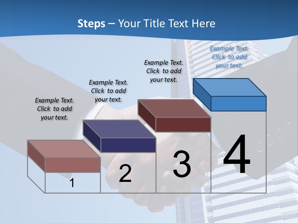 Togetherness Creative Person PowerPoint Template