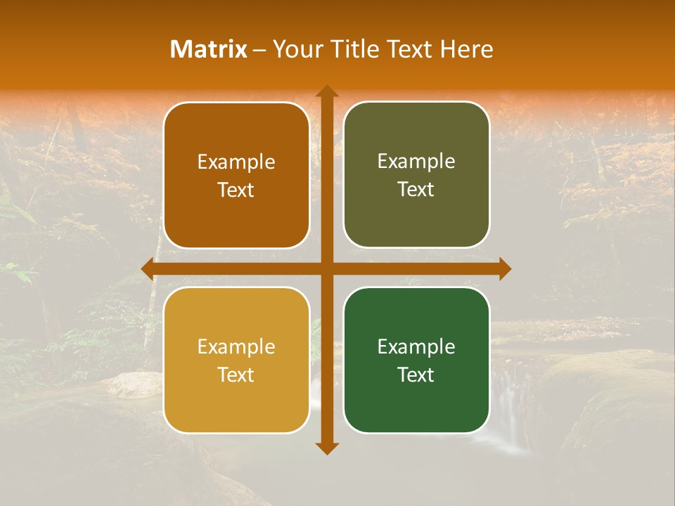 Orange Plant Yellow PowerPoint Template