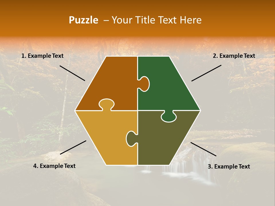 Orange Plant Yellow PowerPoint Template