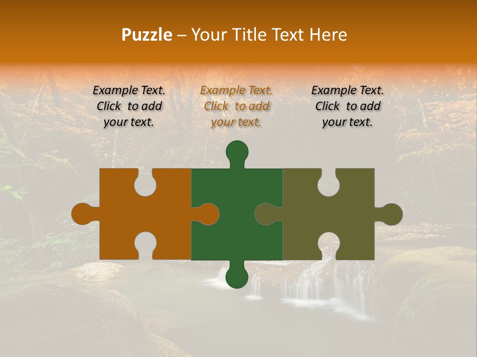 Orange Plant Yellow PowerPoint Template