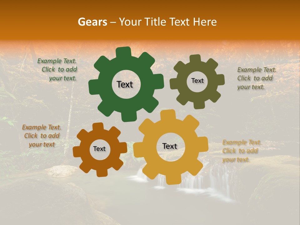 Orange Plant Yellow PowerPoint Template