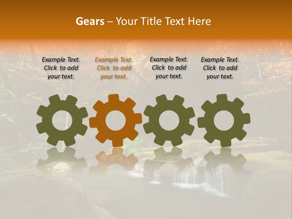Orange Plant Yellow PowerPoint Template