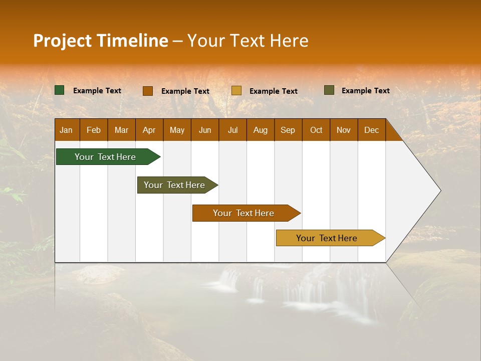Orange Plant Yellow PowerPoint Template