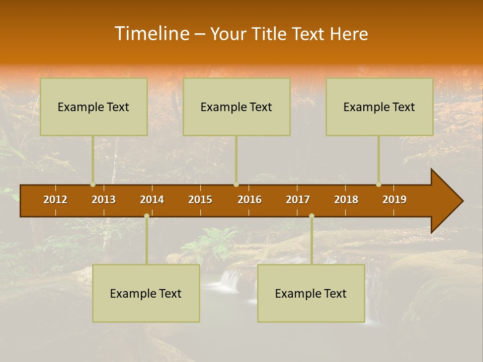 Orange Plant Yellow PowerPoint Template