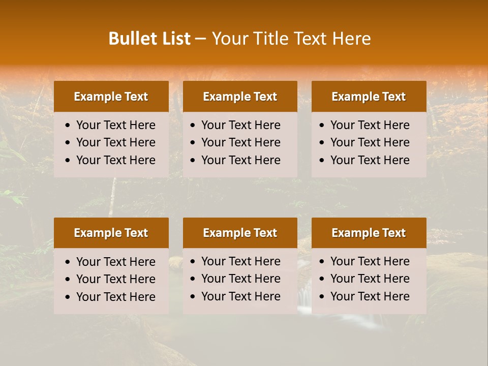 Orange Plant Yellow PowerPoint Template