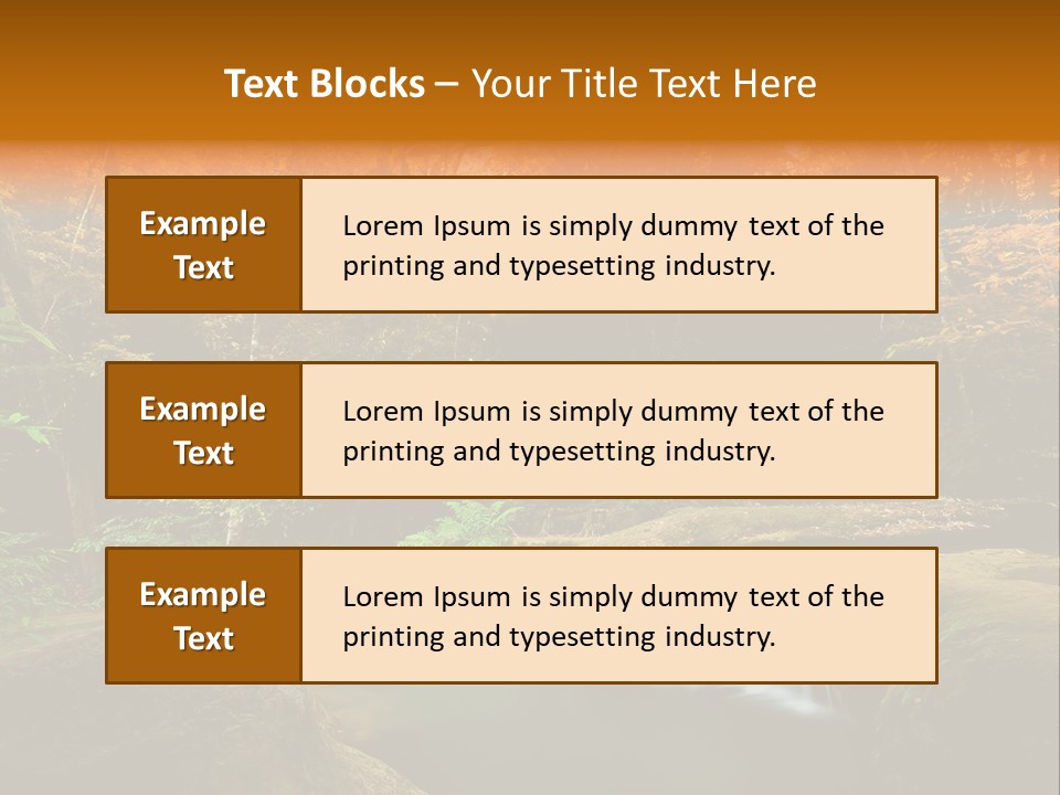Orange Plant Yellow PowerPoint Template