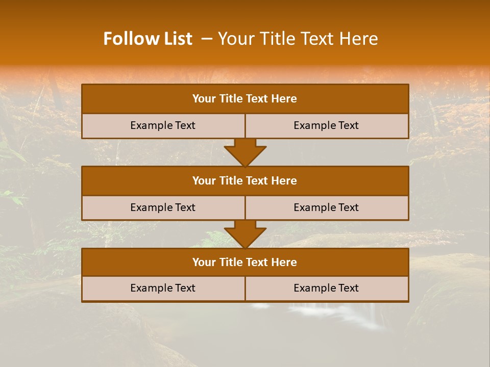 Orange Plant Yellow PowerPoint Template