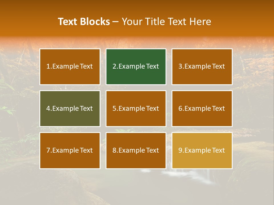Orange Plant Yellow PowerPoint Template