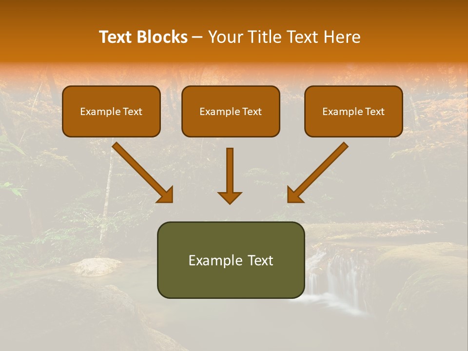 Orange Plant Yellow PowerPoint Template