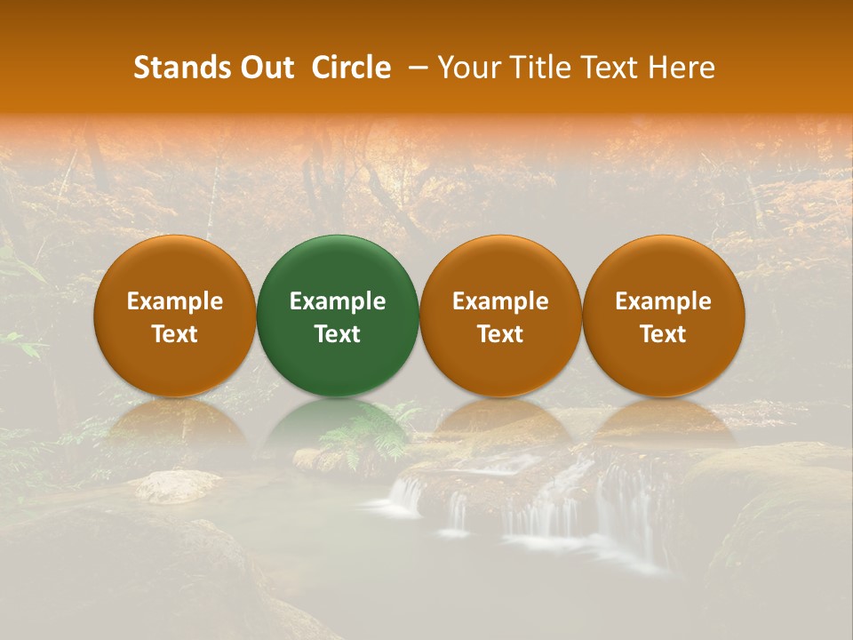 Orange Plant Yellow PowerPoint Template