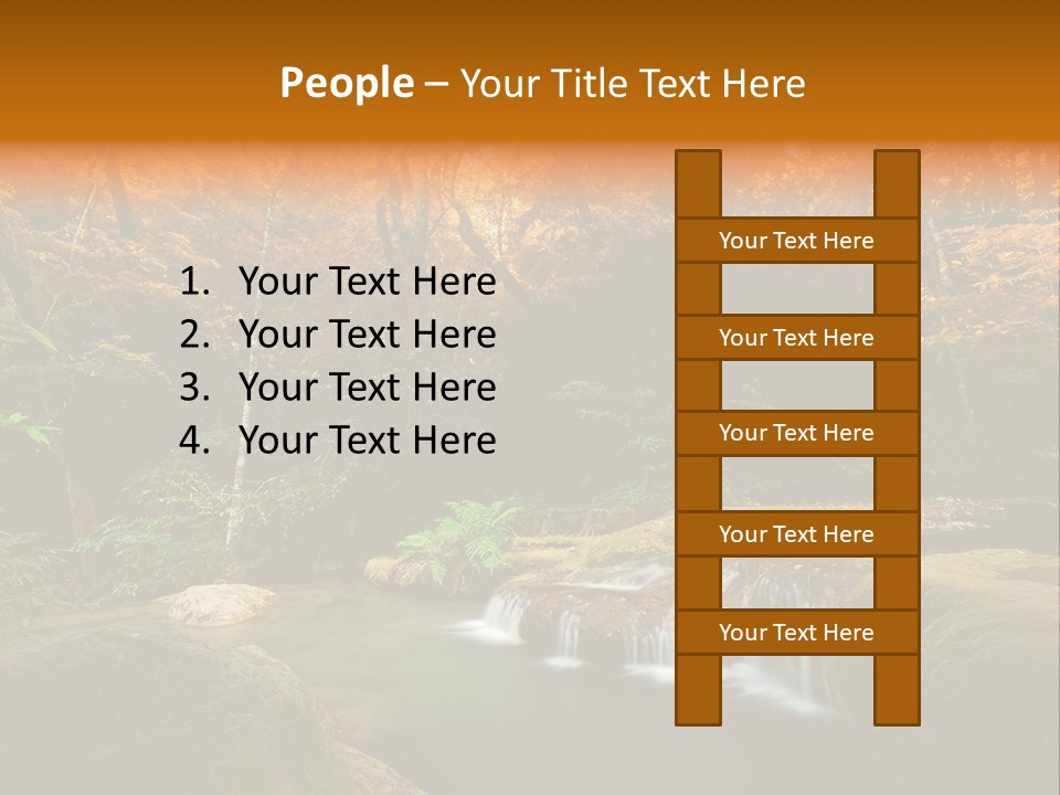 Orange Plant Yellow PowerPoint Template