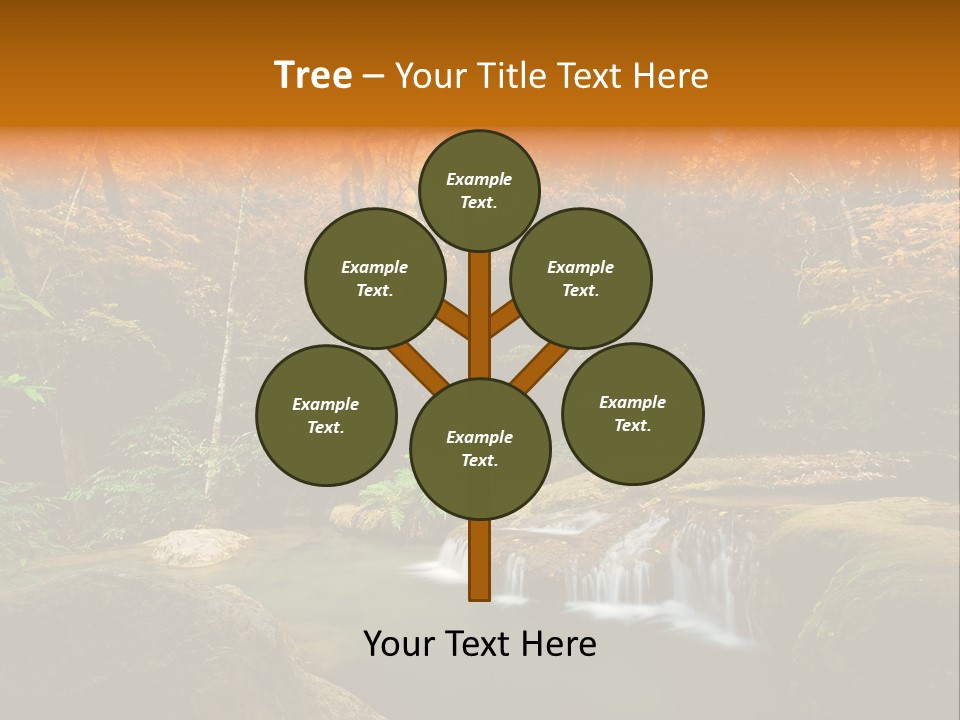 Orange Plant Yellow PowerPoint Template