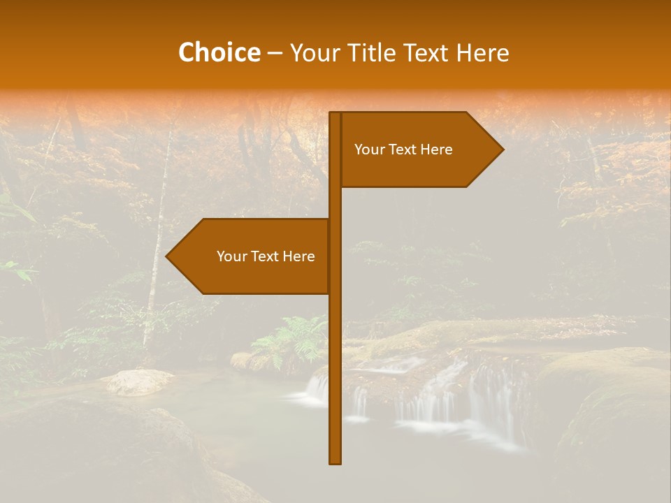 Orange Plant Yellow PowerPoint Template