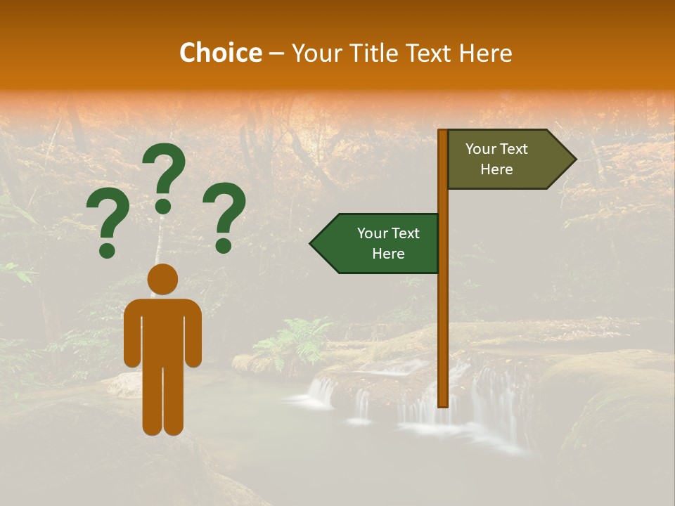 Orange Plant Yellow PowerPoint Template