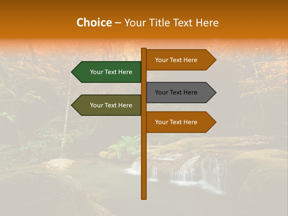 Orange Plant Yellow PowerPoint Template